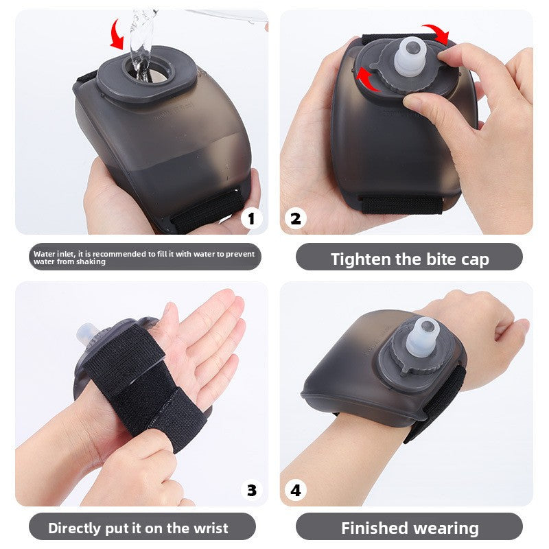 SprintSip™ Pro Wrist Hydration Bottle